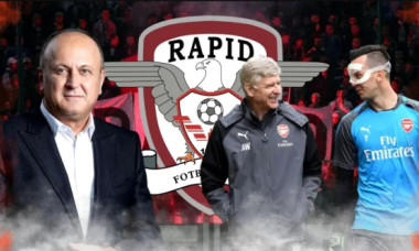 Transfer surpriză: jucătorul format de Arsenal negociază cu Rapid!