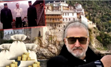 Câți bani a donat Gigi Becali călugărilor de pe Muntele Athos. Suma este enormă