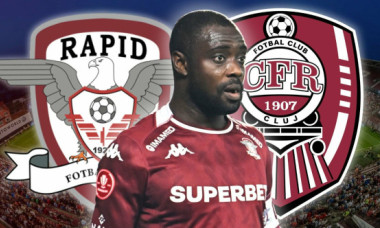 CFR Cluj, lovitură în mercato! L-a luat pe Christopher Braun de la Rapid! Toate detaliile transferului