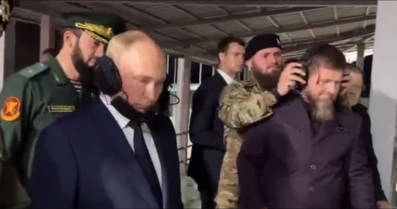 Putin in Grozny