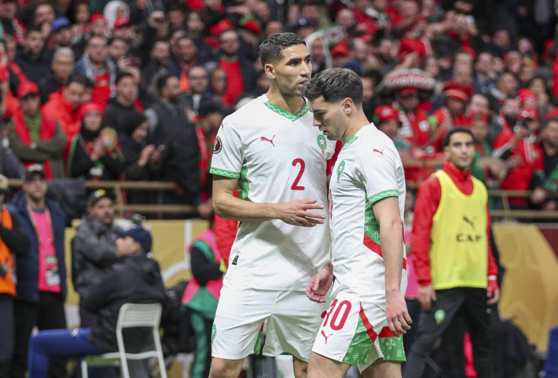 Fußball Afrika-Cup 2025, Vorrunde, Finale Senegal vs Marokko CAF Africa Cup of Nations (AFCON) Stade Moulay Abdellah (Ra