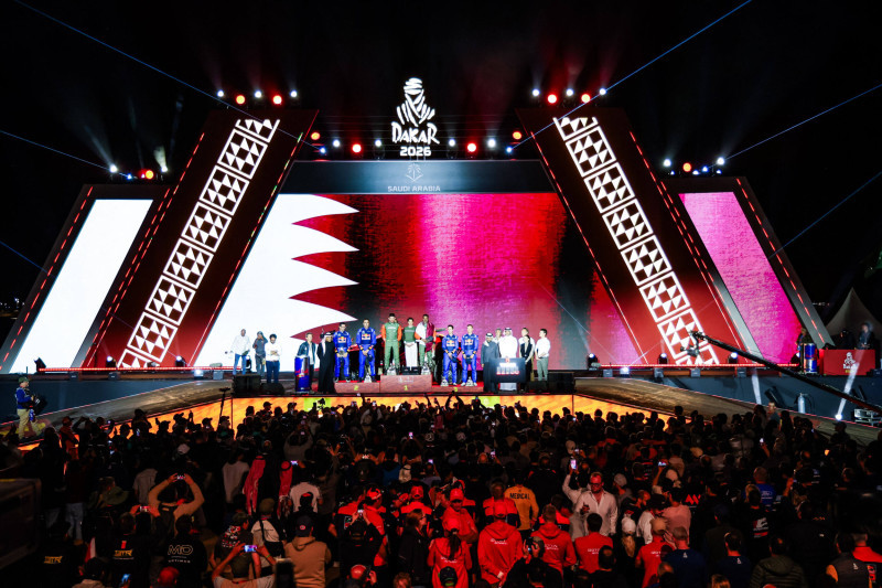 Podium du "DAKAR 2026" en Arabie Saoudite