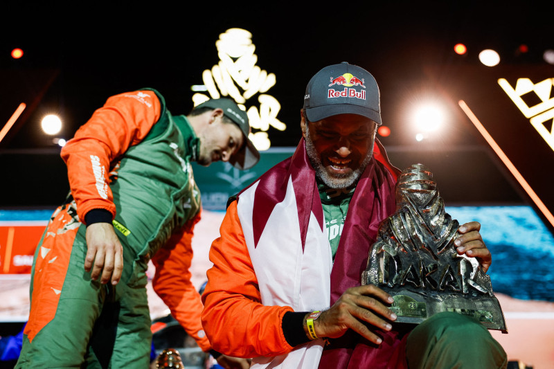 Podium du "DAKAR 2026" en Arabie Saoudite