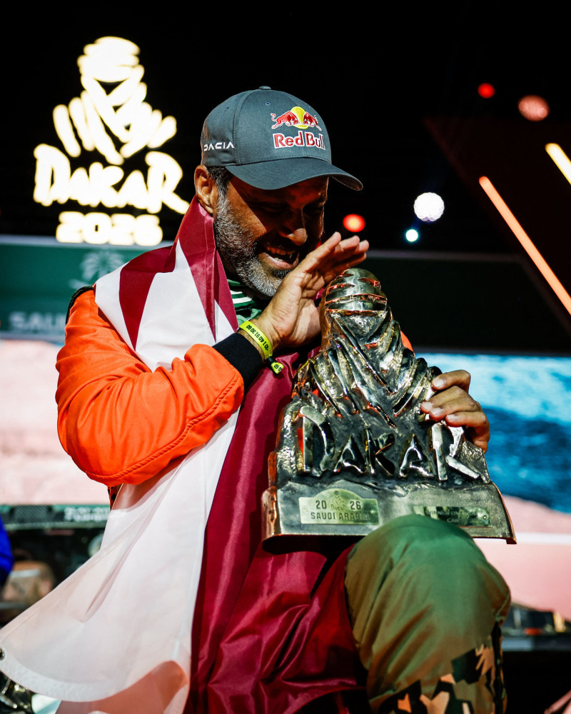Podium du "DAKAR 2026" en Arabie Saoudite