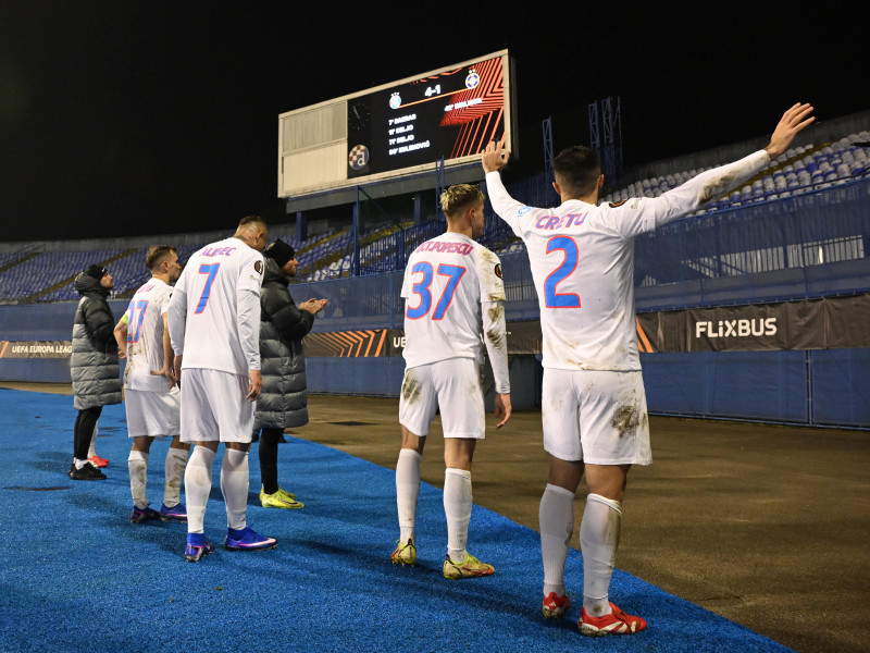 FOTBAL:GNK DINAMO ZAGREB-FCSB, UEFA EUROPA LEAGUE (22.01.2026)
