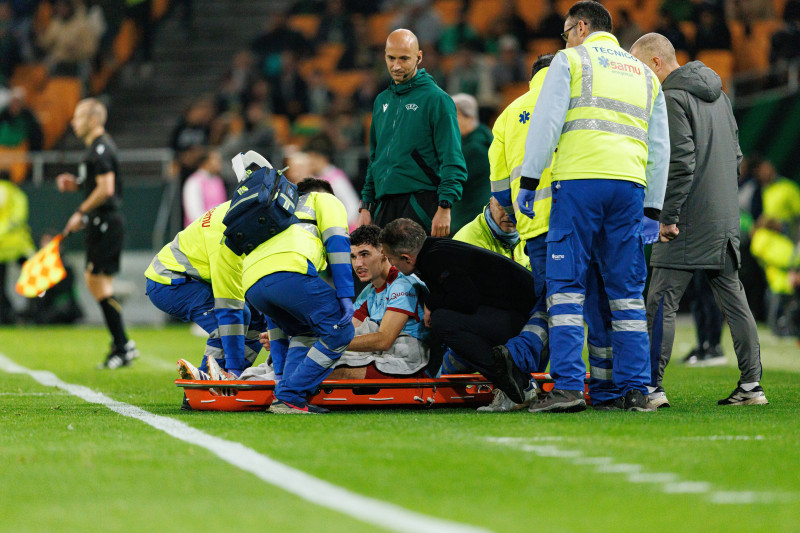 UEFA Europa League game between teams of Real Betis Balompie and Feyenoord Rotterdam