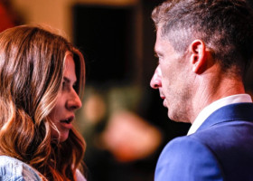 I-a lăsat "mască"! Soția lui Robert Lewandowski a făcut anunțul în direct la TV