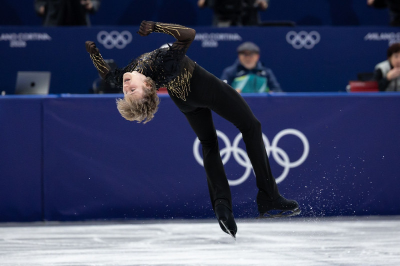 Olympics 2026: Milano Cortina: Figure Skating Team Men, Cortina D'ampezzo, Belluno, Italy - 08 Feb 2026