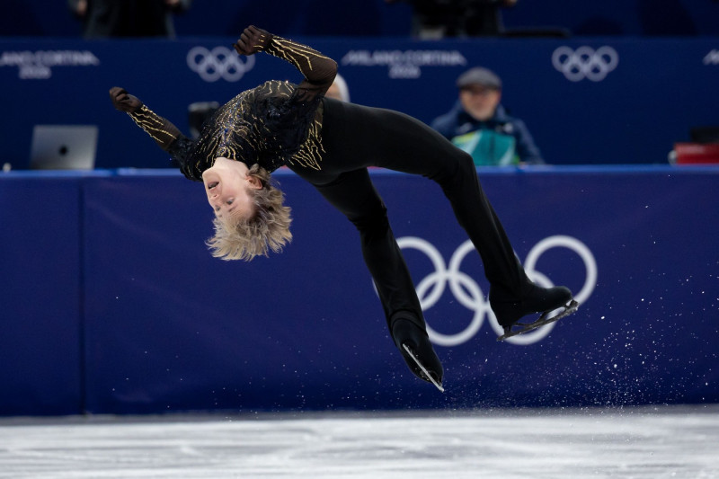 Olympics 2026: Milano Cortina: Figure Skating Team Men, Cortina D'ampezzo, Belluno, Italy - 08 Feb 2026