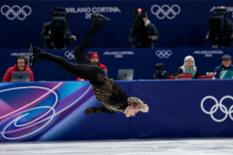 Olympics 2026: Milano Cortina: Figure Skating Team Men, Cortina D'ampezzo, Belluno, Italy - 08 Feb 2026
