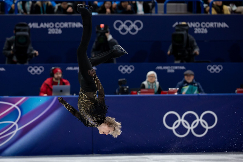 Olympics 2026: Milano Cortina: Figure Skating Team Men, Cortina D'ampezzo, Belluno, Italy - 08 Feb 2026