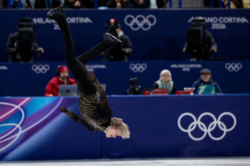 Olympics 2026: Milano Cortina: Figure Skating Team Men, Cortina D'ampezzo, Belluno, Italy - 08 Feb 2026