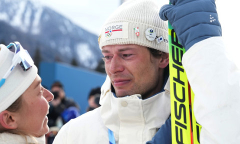 "Mi-am înșelat iubita! E femeia vieții mele!" A câștigat o medalie la JO și a spus totul, în timp ce plângea