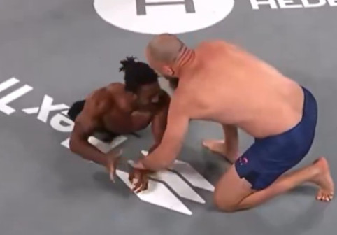 Neverosimil: un ”uriaș” de 110 kg s-a luptat cu un bărbat fără picioare. ”De obicei, vezi așa ceva în Europa de Est”