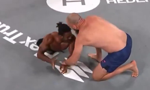 Neverosimil: un ”uriaș” de 110 kg s-a luptat cu un bărbat fără picioare. ”De obicei, vezi așa ceva în Europa de Est”