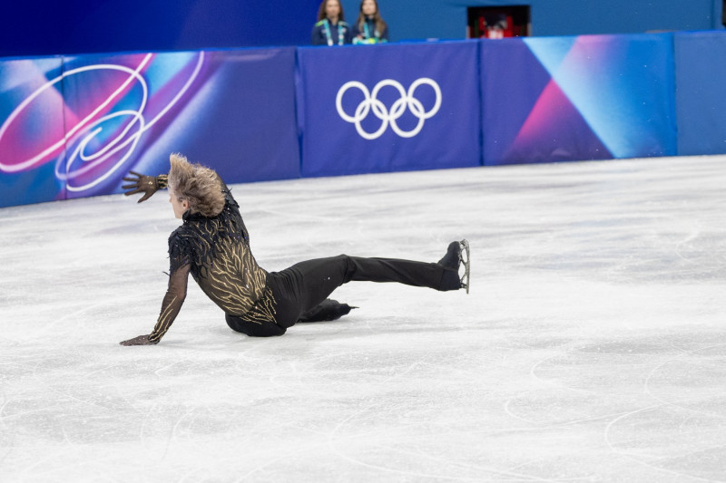 Winter Olympics - Ilia Malinin At Men's Singles Free Skating AJ