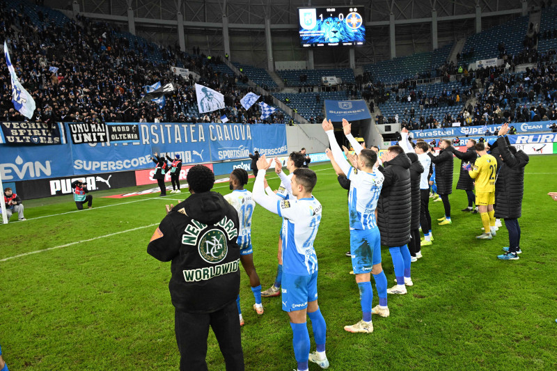 FOTBAL:UNIVERSITATEA CRAIOVA-FCSB, SUPERLIGA SUPERBET (15.02.2026)