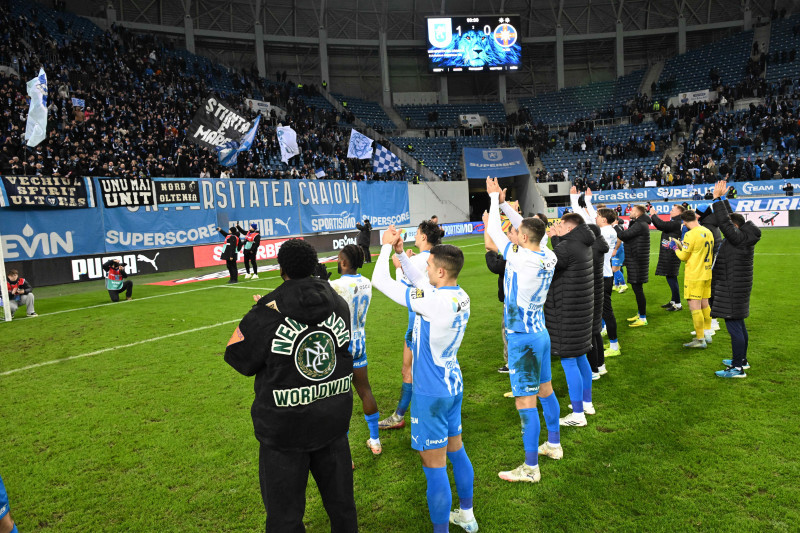 FOTBAL:UNIVERSITATEA CRAIOVA-FCSB, SUPERLIGA SUPERBET (15.02.2026)