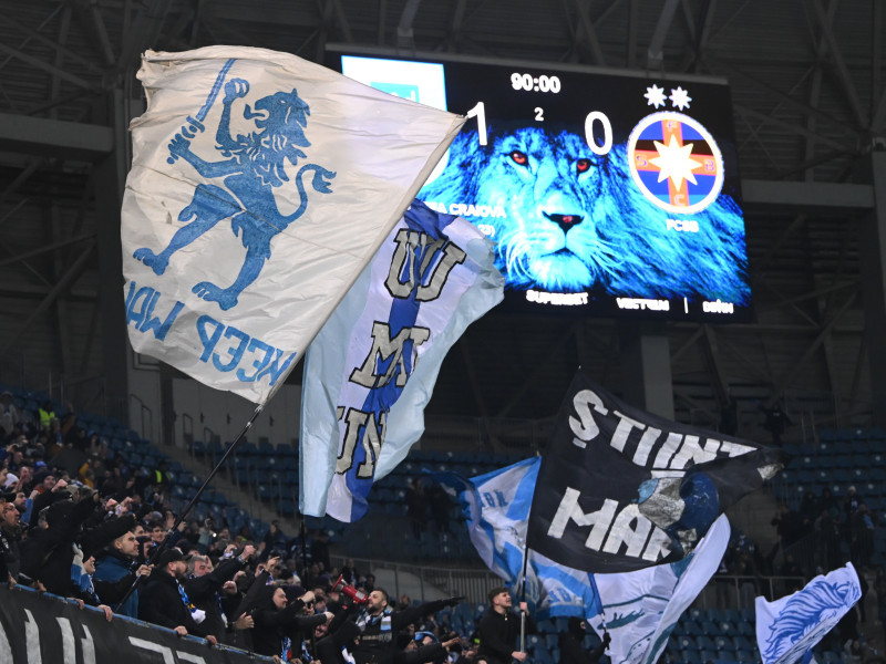 FOTBAL:UNIVERSITATEA CRAIOVA-FCSB, SUPERLIGA SUPERBET (15.02.2026)