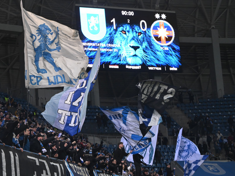 FOTBAL:UNIVERSITATEA CRAIOVA-FCSB, SUPERLIGA SUPERBET (15.02.2026)