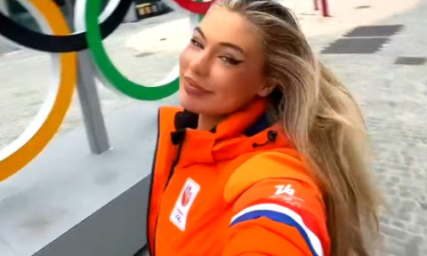 "E așa ironic!". A rupt tăcerea, după ce și-a arătat bustiera la Jocurile Olimpice de iarnă