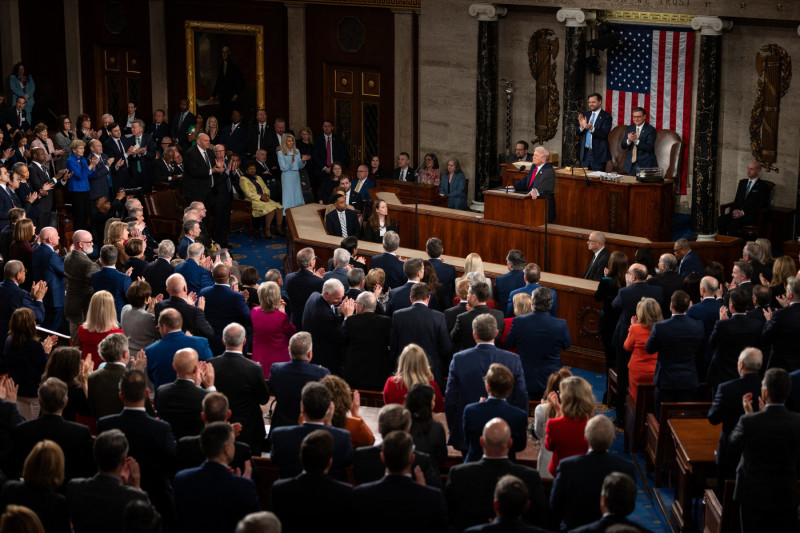 US President Donald Trump's 2026 State of the Union address