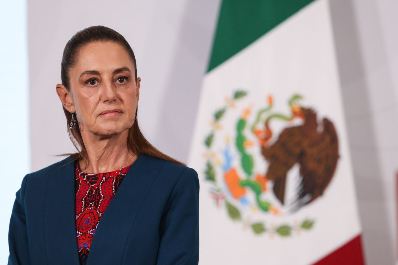 Claudia Sheinbaum Pardo Holds Daily Morning Press Conference At The National Palace In Mexico City - 04 Mar 2026