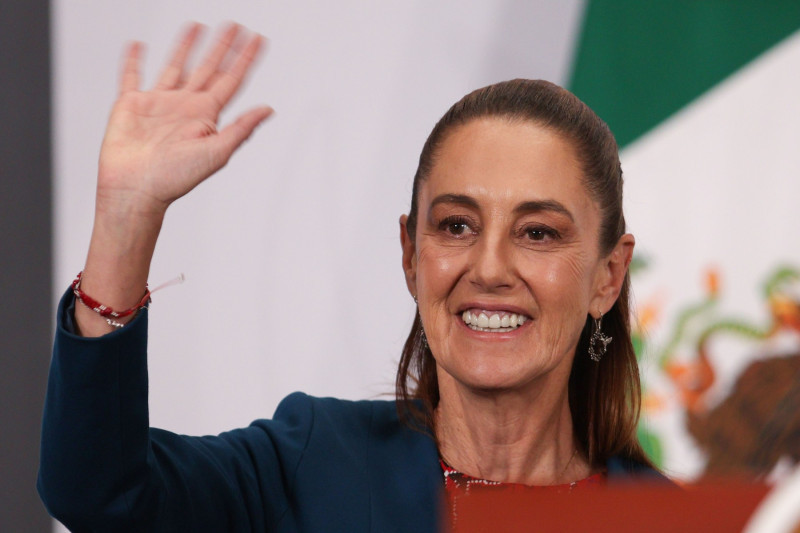 Claudia Sheinbaum Pardo Holds Daily Morning Press Conference At The National Palace In Mexico City - 04 Mar 2026