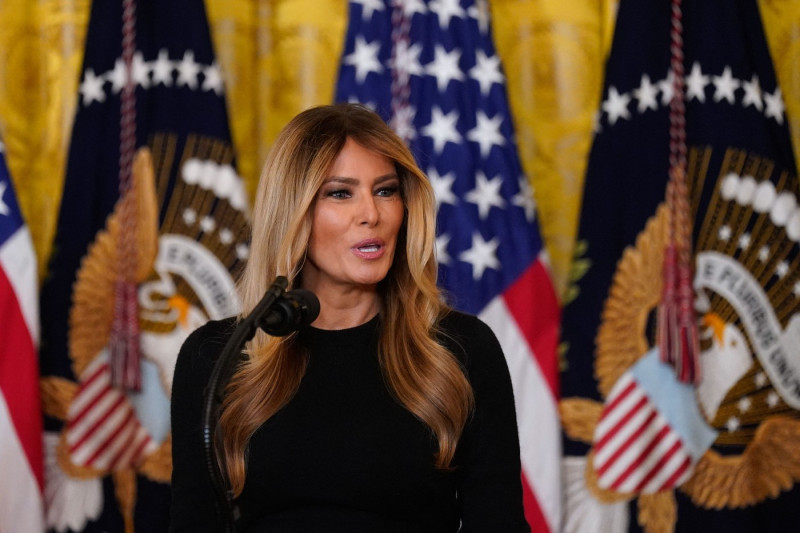 Donald and Melania Trump At Womens History Month Reception - DC - 12 Mar 2026