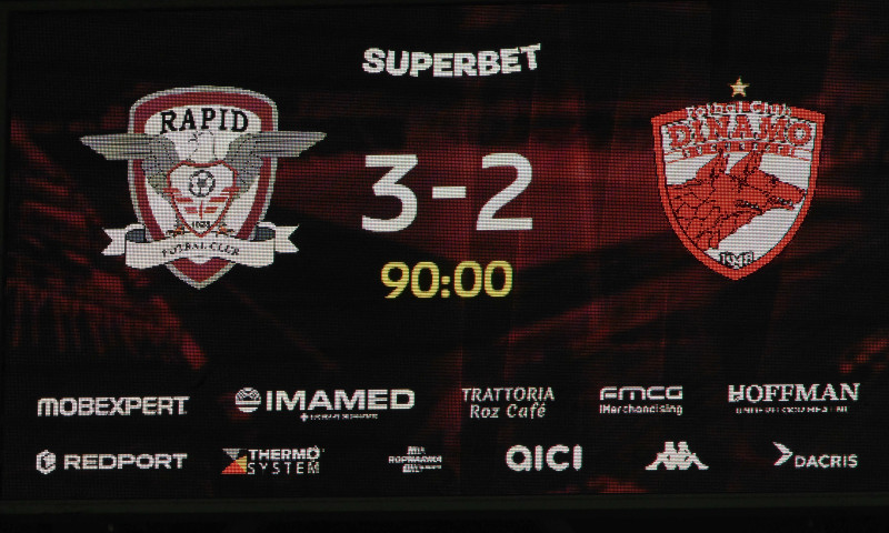 FOTBAL:RAPID BUCURESTI-DINAMO BUCURESTI, PLAY OFF SUPERLIGA SUPERBET (14.03.2026)