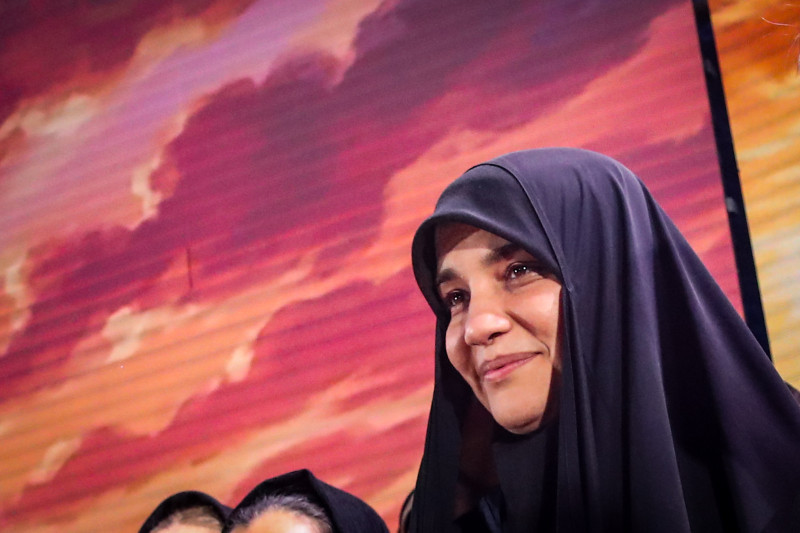 Iran women's team footballers retrun home