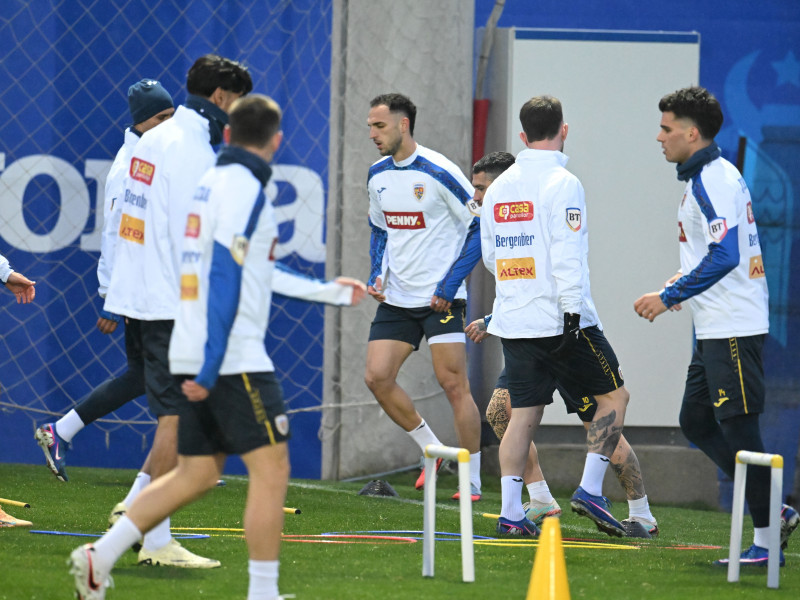 FOTBAL:ANTRENAMENT ROMANIA (22.03.2026)