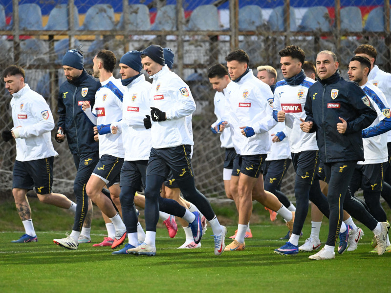 FOTBAL:ANTRENAMENT ROMANIA (22.03.2026)
