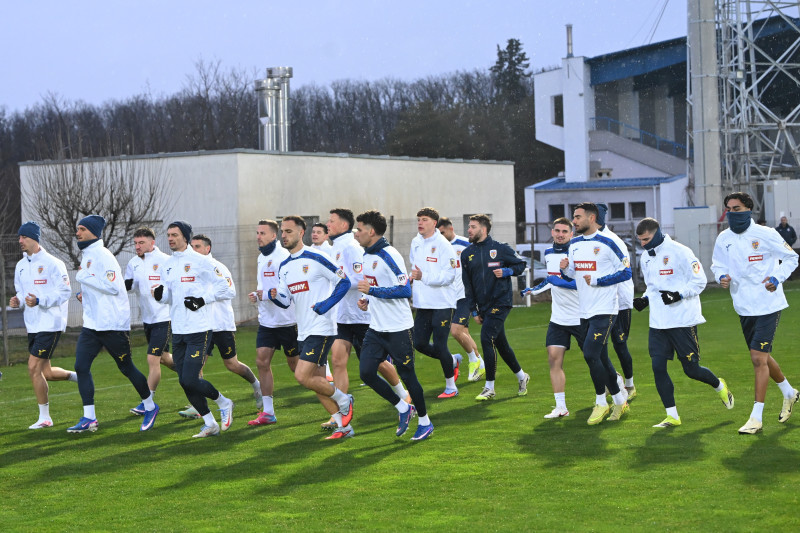 FOTBAL:ANTRENAMENT ROMANIA (22.03.2026)