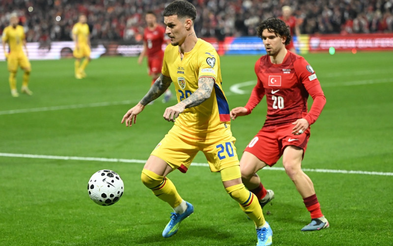 FOTBAL:TURCIA-ROMANIA, BARAJ C.M 2026 (25.03.2026)