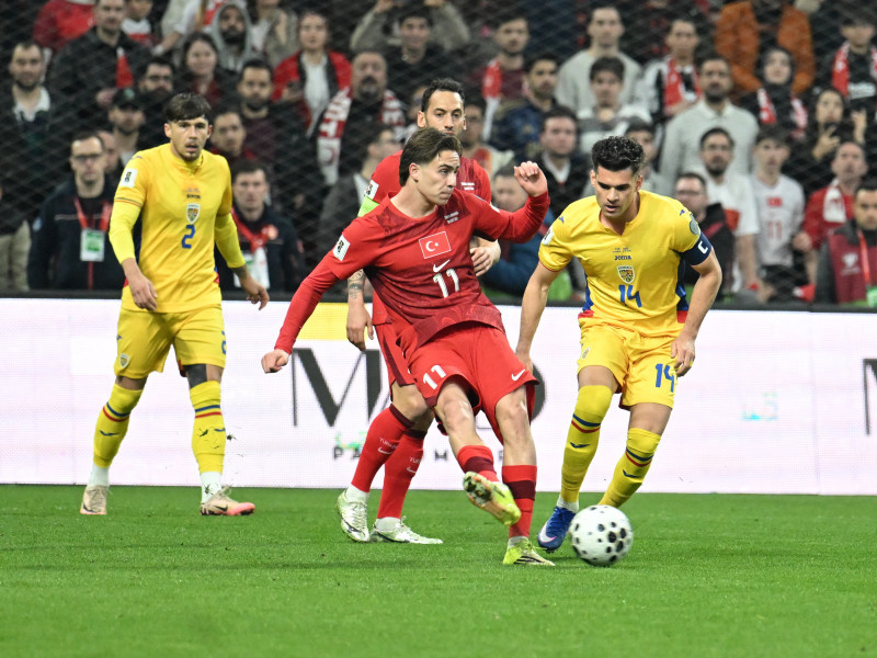 FOTBAL:TURCIA-ROMANIA, BARAJ C.M 2026 (25.03.2026)