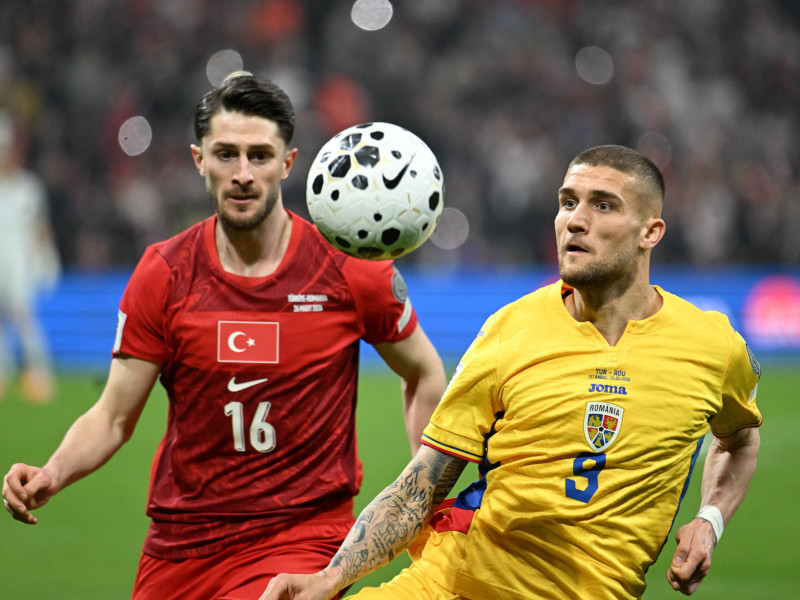 FOTBAL:TURCIA-ROMANIA, BARAJ C.M 2026 (25.03.2026)