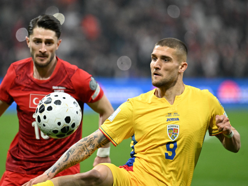 FOTBAL:TURCIA-ROMANIA, BARAJ C.M 2026 (25.03.2026)