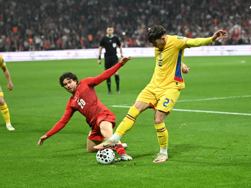 FOTBAL:TURCIA-ROMANIA, BARAJ C.M 2026 (25.03.2026)