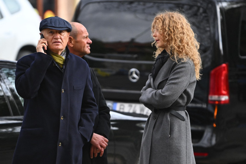 Funeral ceremony for Romanian coach Mircea Lucescu in Bucharest