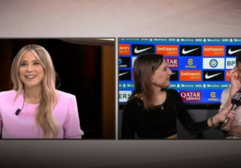 Diletta Leotta: "Vrem să te vedem tuns!" Toată lumea l-a așteptat: cum a apărut Cristi Chivu la Como - Inter