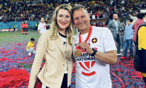Soția lui Thomas Neubert nu s-a putut abține. A scris 3 cuvinte, după ce Mirel Rădoi a plecat de la FCSB