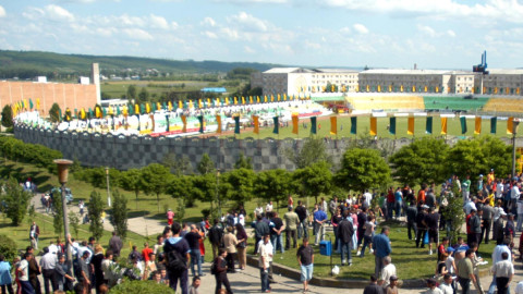 Imagini dezolante cu stadionul revelației din România! Patronul a investit 25 de milioane de euro