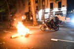PSG Champions League Victory Riots - Paris
