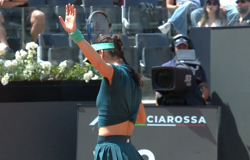 sorana cirstea in meciul cu ostapenko