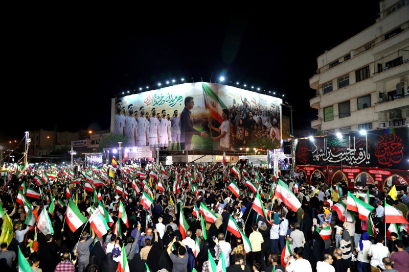 Iranian National Football Team Ceremony Before World Cup - Tehran