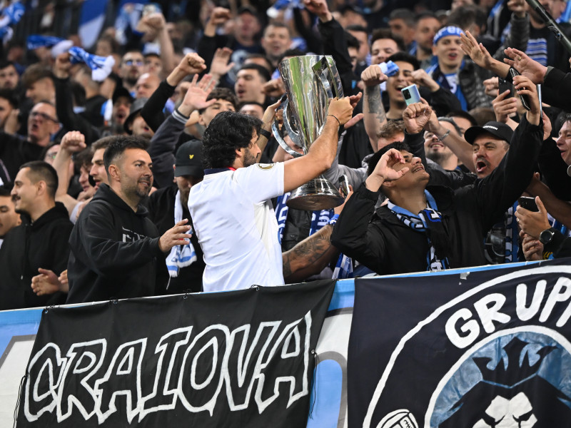 FOTBAL:UNIVERSITATEA CRAIOVA-UNIVERSITATEA CLUJ, PLAY OFF SUPERLIGA SUPERBET (17.05.2026)