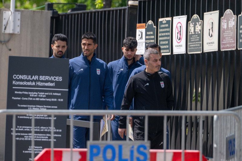 Iran's World Cup squad completes US visa applications in Turkish capital