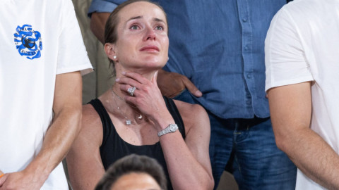 Toți ochii s-au îndreptat asupra ei și nu s-a putut stăpâni! Elina Svitolina și imaginile care vor rămâne în istoria tenisului