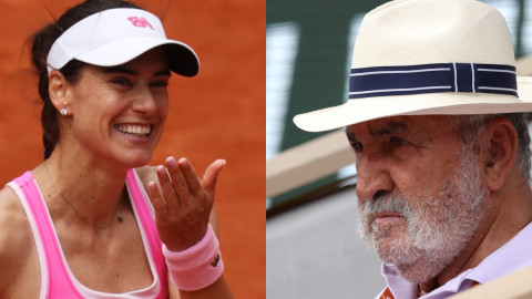 Ion Țiriac a urmărit-o din tribune pe Sorana Cîrstea la Roland Garros, iar sportiva l-a văzut și nu s-a ferit